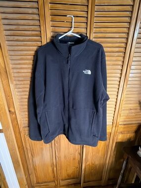 XL -The North Face Black Men's Fleece Jacket